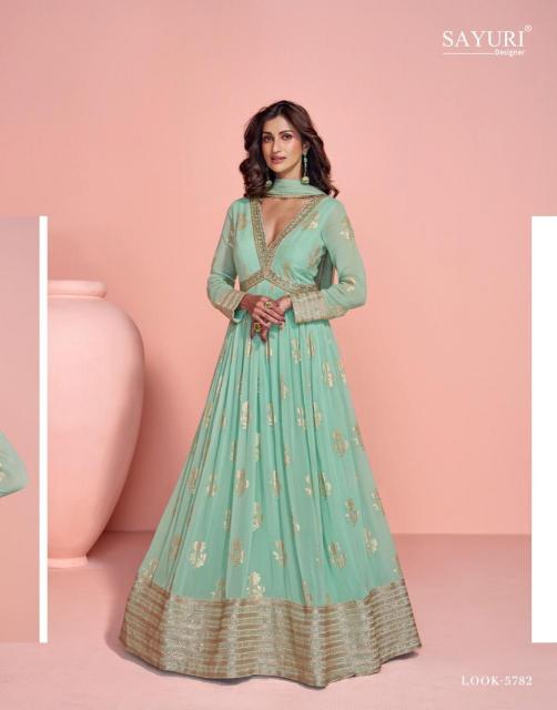 Sayuri designer saheen designer gown womens apparel wholesale