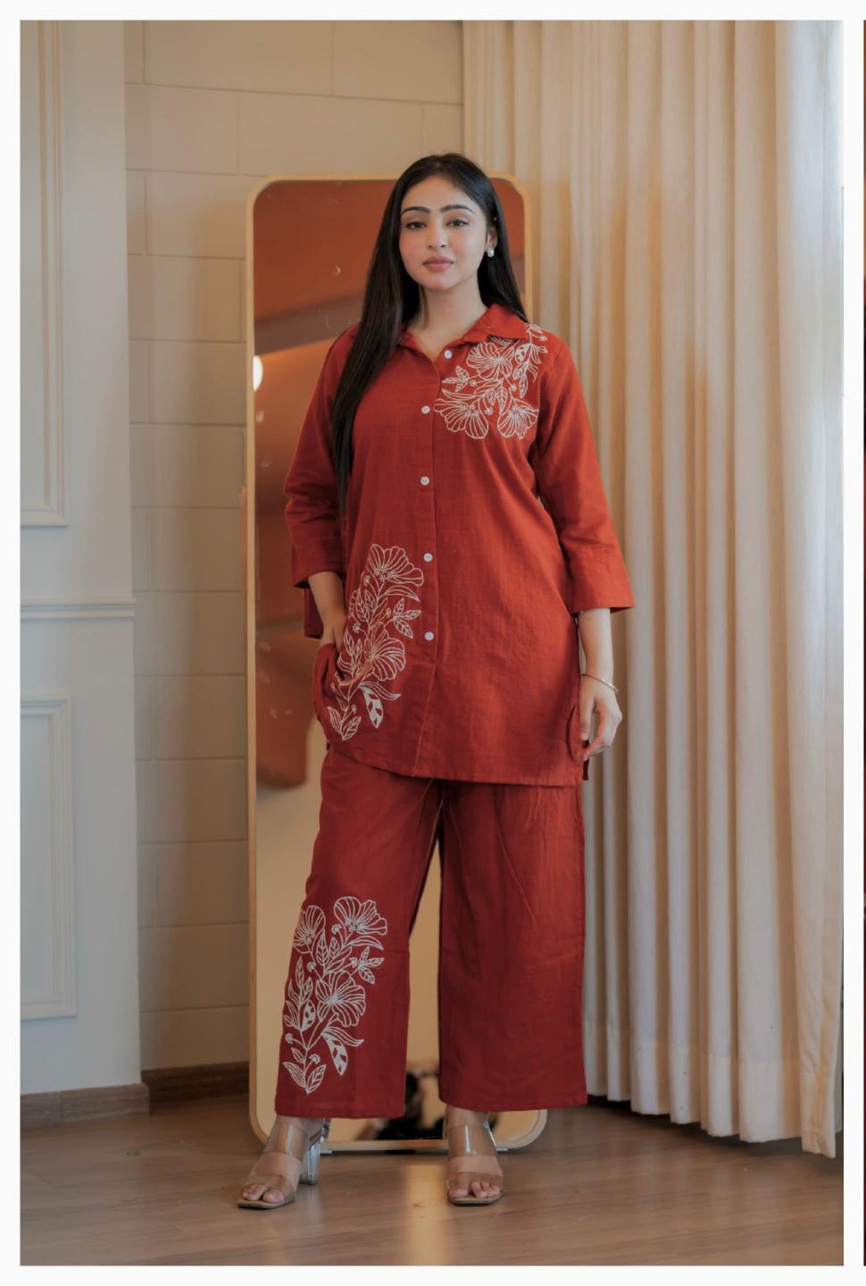 Shorya cotton slub coord set clothes at wholesale price 