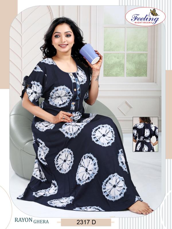 Shorya feeling women nighty online wholesale clothing india