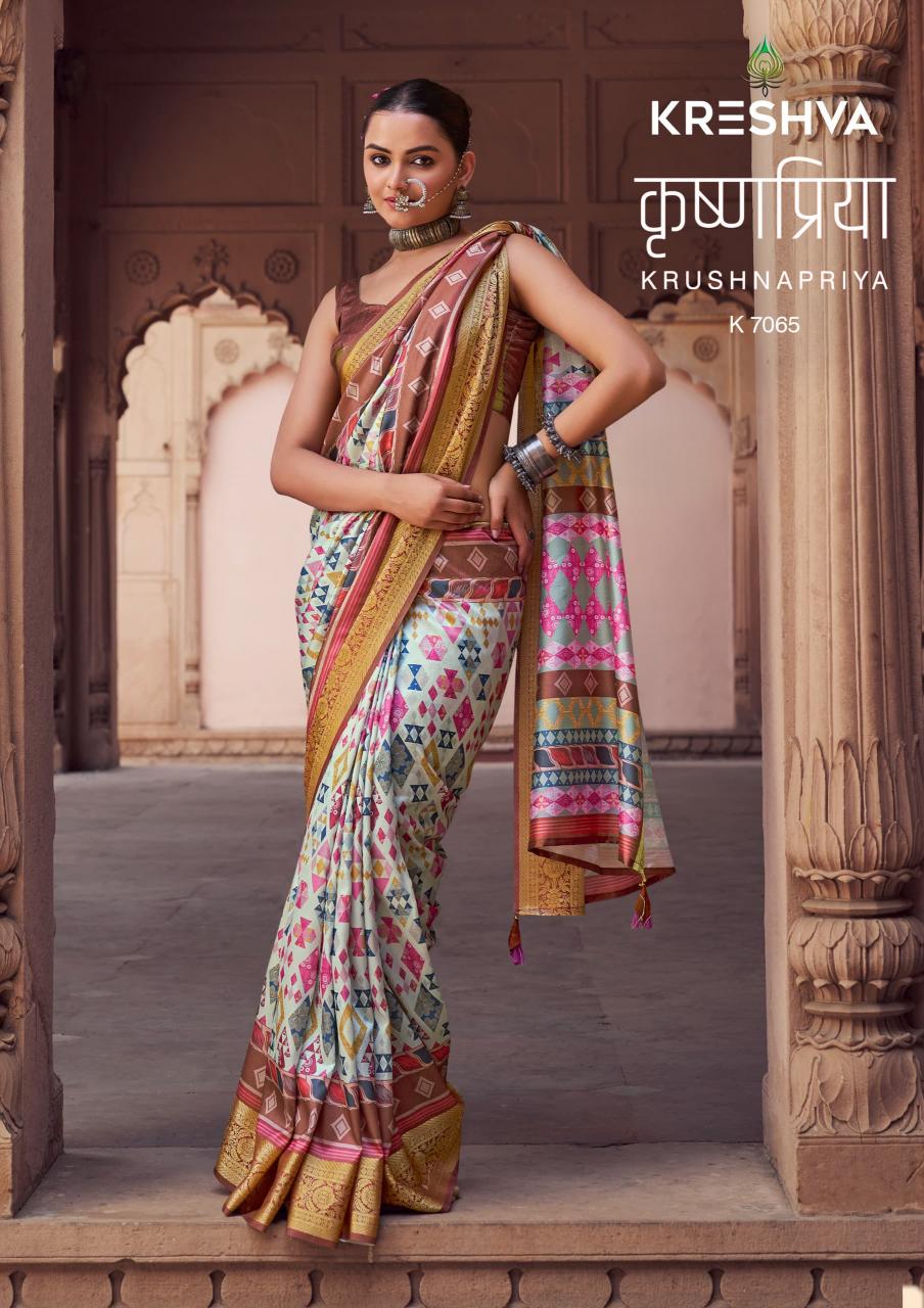 Shorya krushnapriya viscose digital print surat sadi market