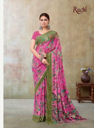 Shorya ruchi ragaa georgette 21 wholesale saree