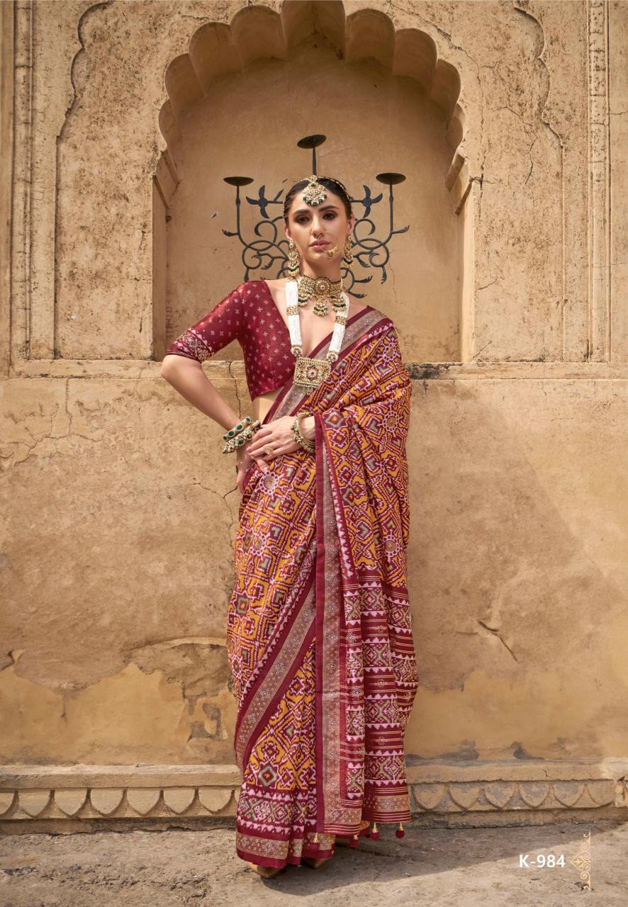 Shorya sankh patola silk surath sarees