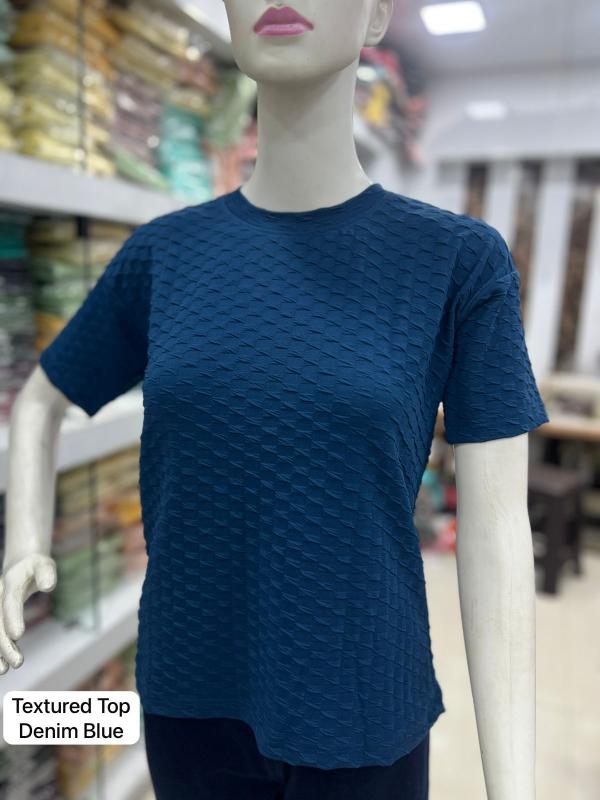 Shorya textured soft fabric top clothing wholesale in india 