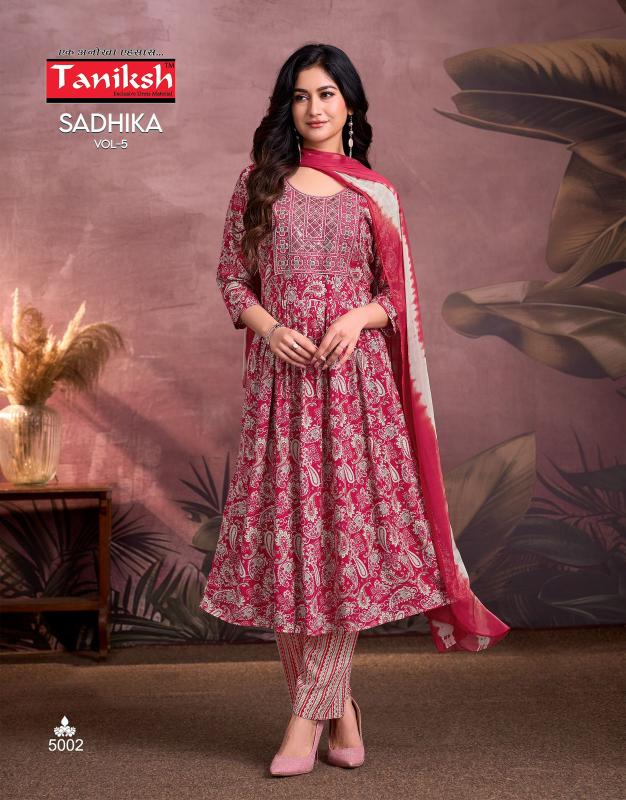 Taniksh sadhika vol 9 rayon print 3 pcs kurti women dress wholesale market