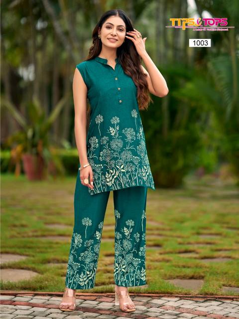 Tips & tops festive beauty coord set wholesale ladies clothing