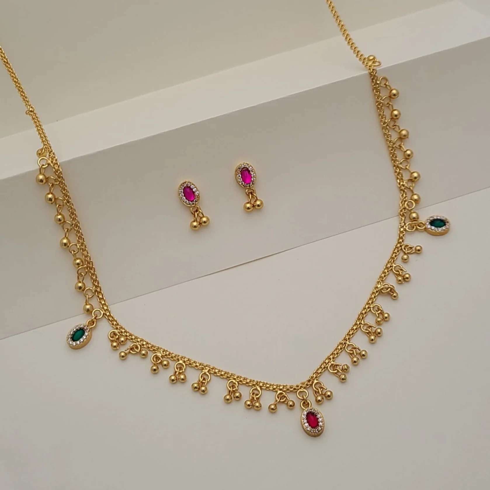 Victoria Necklace Set Wholesale fashion jewellery in Vadodara