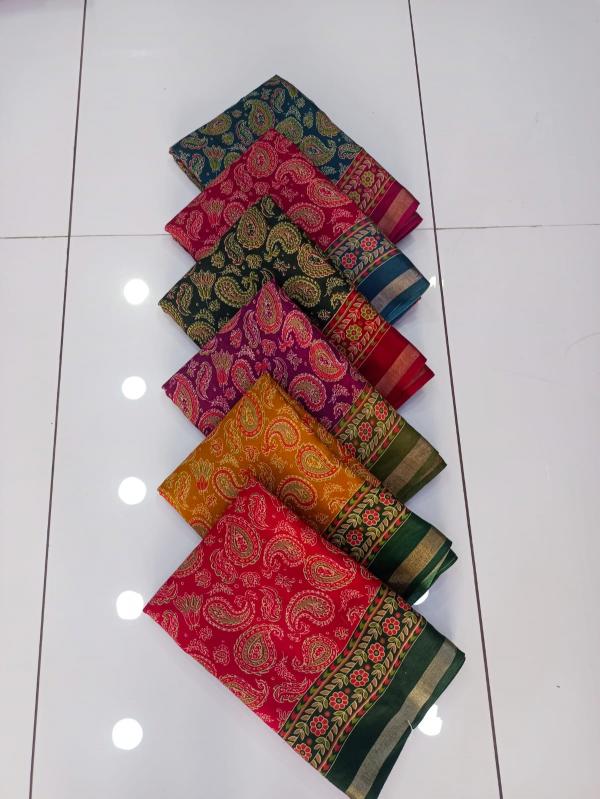 Vihaan pihuu mul cotton saree collection company in surat