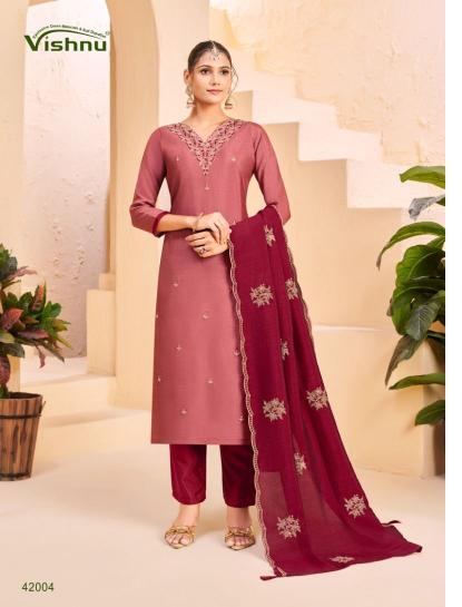 Vishnu khatoon cotton silk dress material wholesale