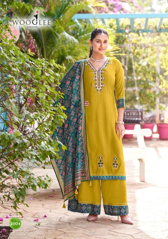Wooglee prarambh 3 pcs kurti dresses wholesale