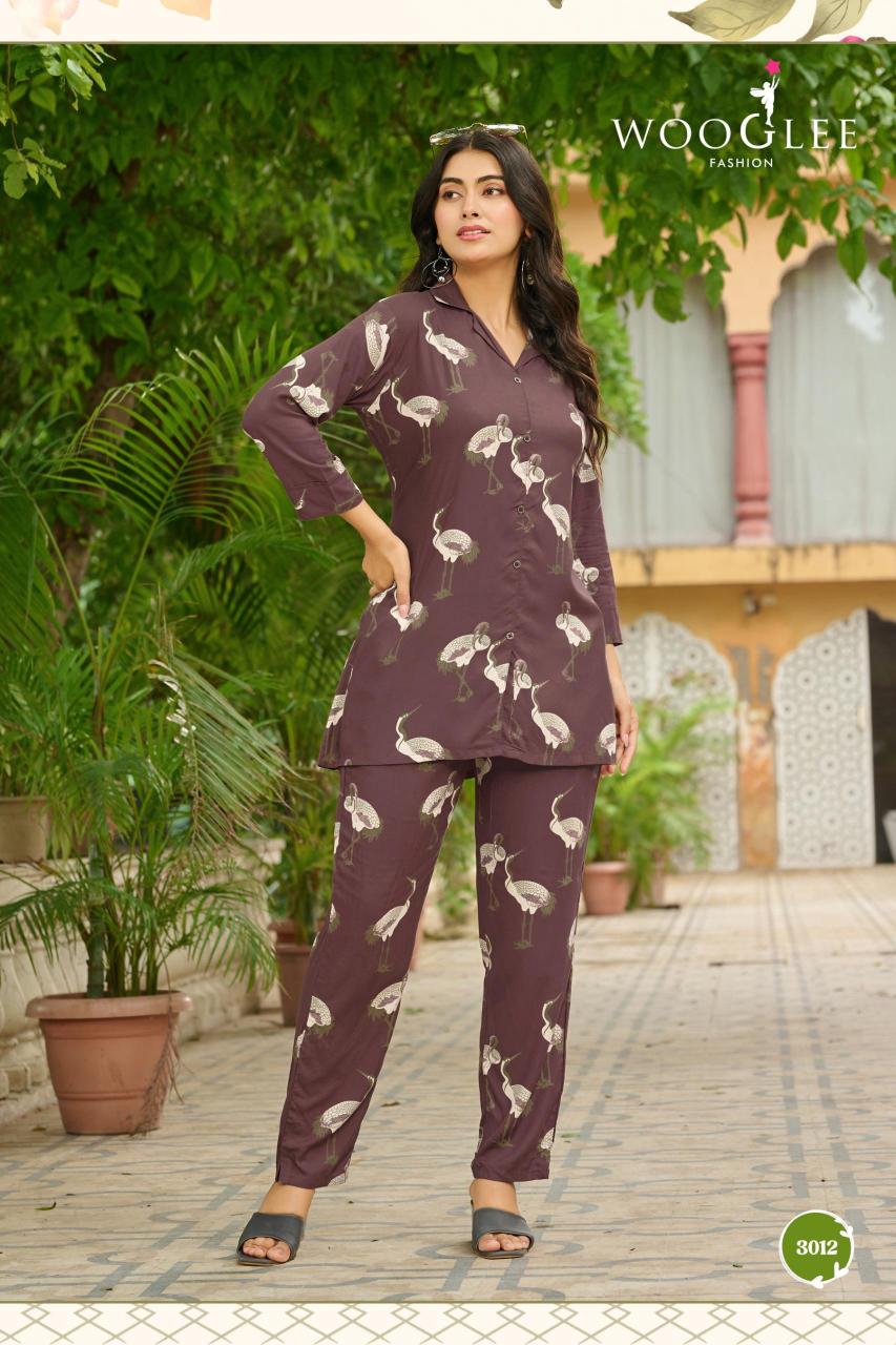 Wooglee rolex vol 2 rayon print coord set wholesale women clothing 