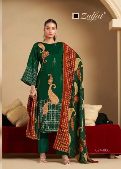 Zulfat sangini vol 5 jam cotton wholesale dress materials in tirupur