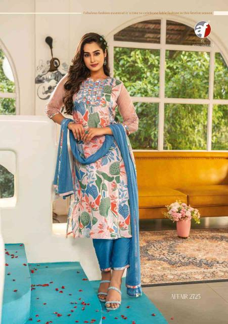 A/F affair 3 pcs wholesale kurti suppliers in mumbai