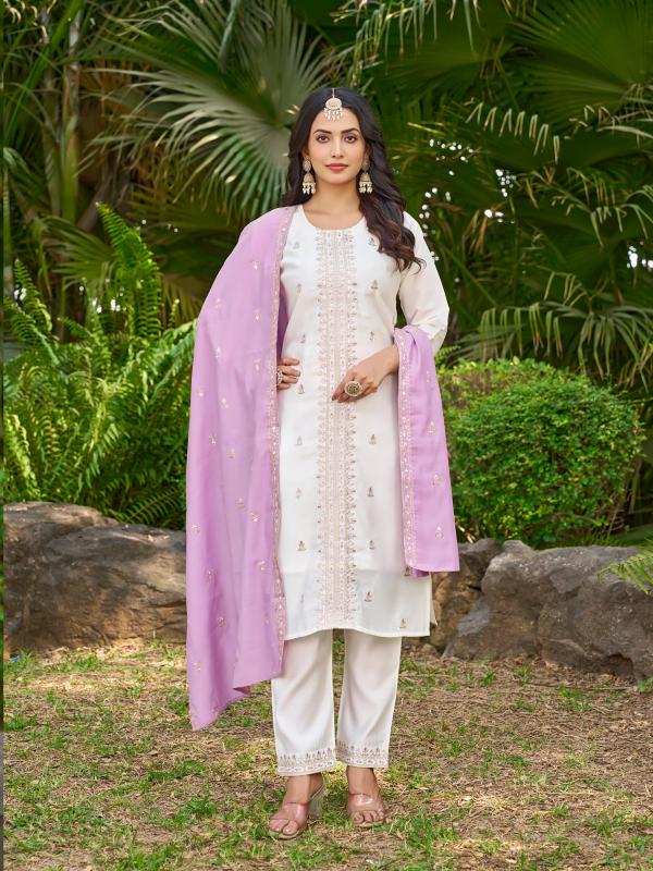 Aanchi jagvi 3 pcs ateesa kurtis wholesale