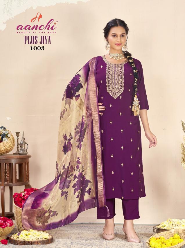 Aanchi plus jiya straight ahika kurtis wholesale