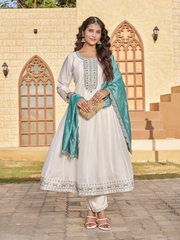 Aanchi vanilla flair 3 pcs wholesale kurti suppliers in bangalore