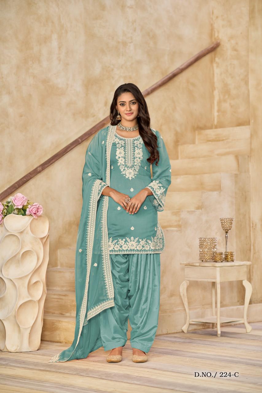 Adhya aanaya vol 224 wholesale salwar suit markets in jaipur