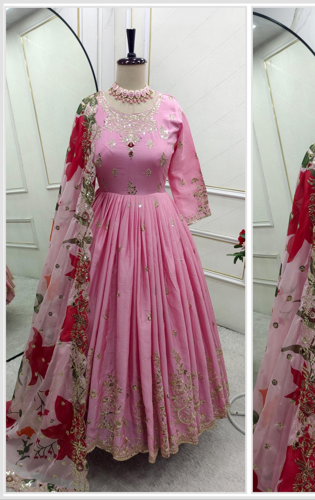 Adhya designer gown wholesale market