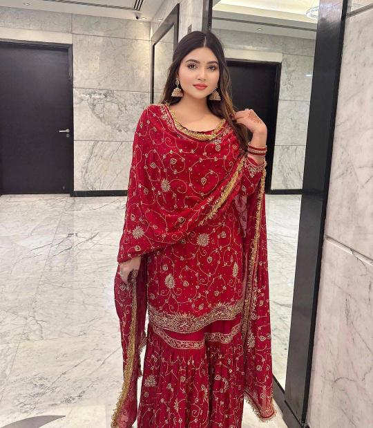 Adhya designer kurtis with sharara wholesale