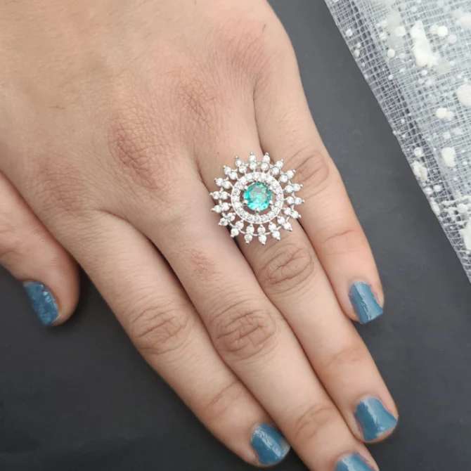 Adjustable Silver Rings SR015 Cheap imitation jewellery in Ahmedabad