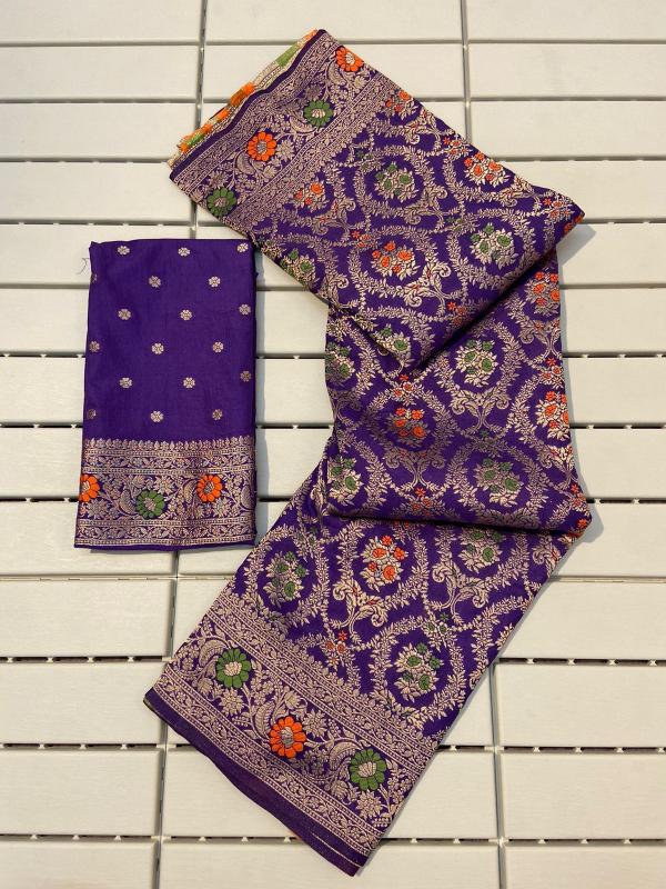 Akshara khadi crepe silk best saree in surat