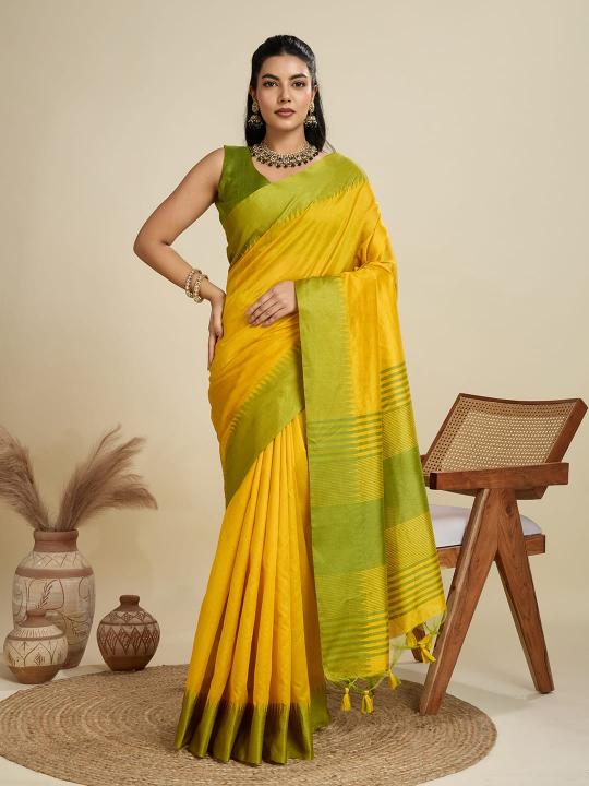 Akshara khadi raw silk best saree wholesale market in india
