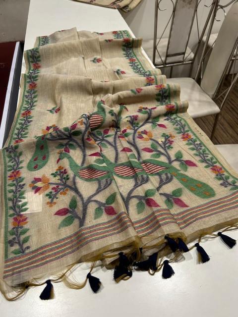 Akshara soft muga cotton saree wholesale women clothing 