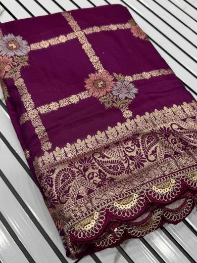 Akshara soft russian silk online saree brand from surat