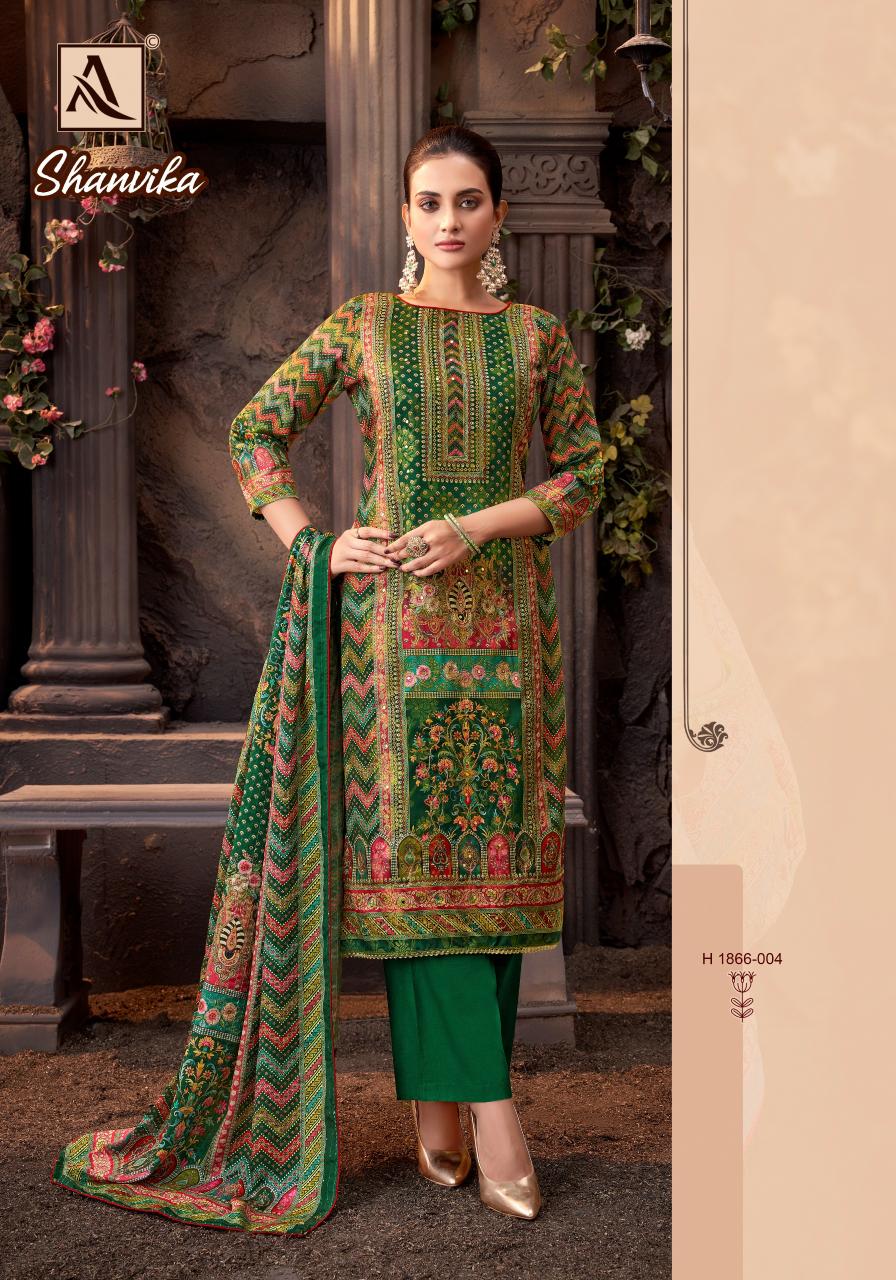 Alok suit shanvika wholesale ladies dress material suppliers in chennai