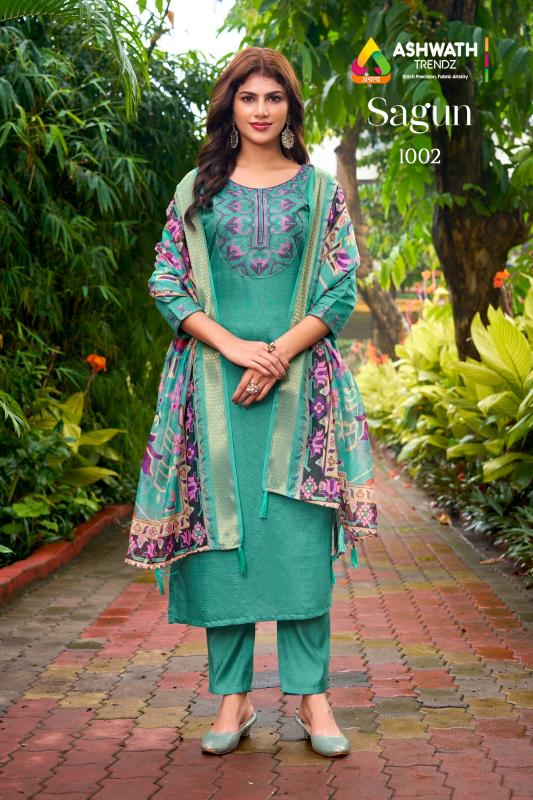 Ashwath sagun 3 pcs best kurti designer in india