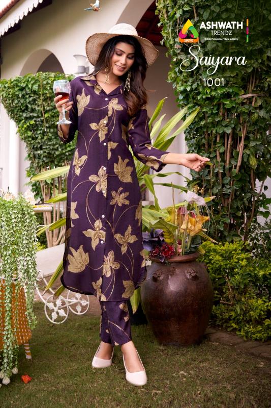 Ashwath saiyara printed coord set gujarat hole wholesale market