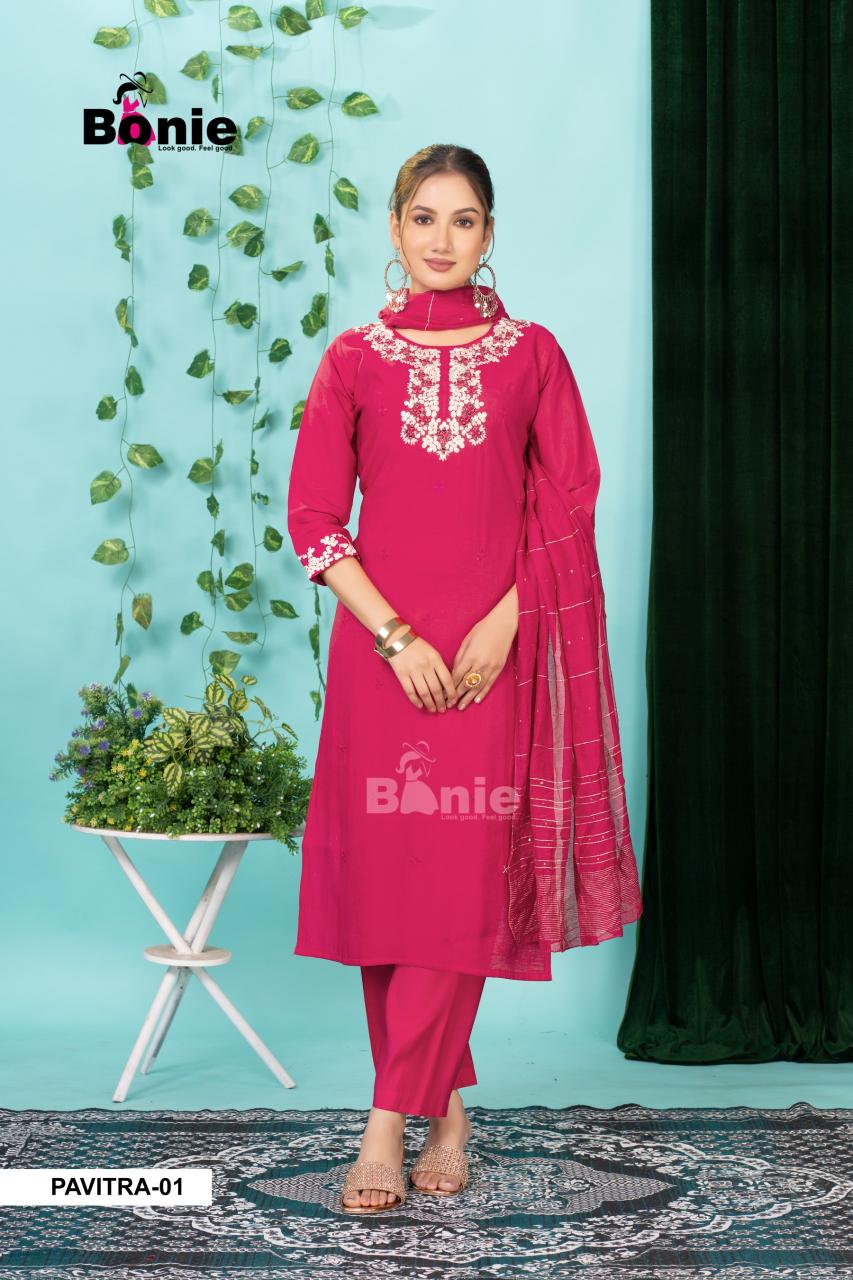 Bonie pavitra vol 3 utsa kurtis wholesale
