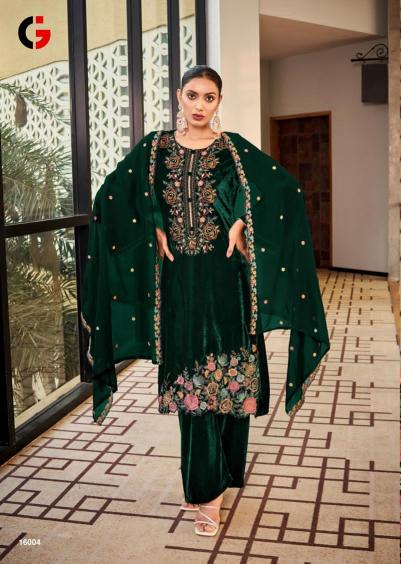 Deepsy suits gull jee ek noor velvet single salwar suit at wholesale price in surat