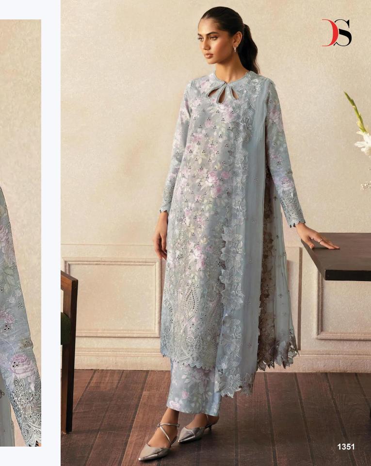 Deepsy suits rungrez chikankari 25 pakistsni salwar suits catalog wholesaler