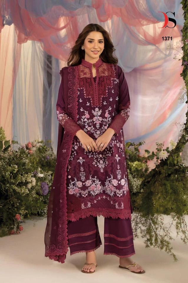 Deepsy suits sobia nazir lawn 25 transparant neck salwar suit wholesale