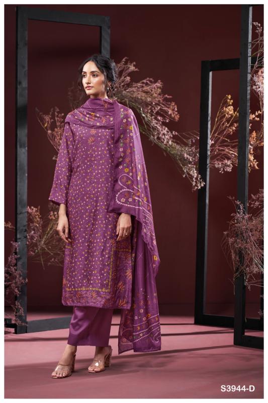 Ganga farida 3944 shagun dress material wholesale