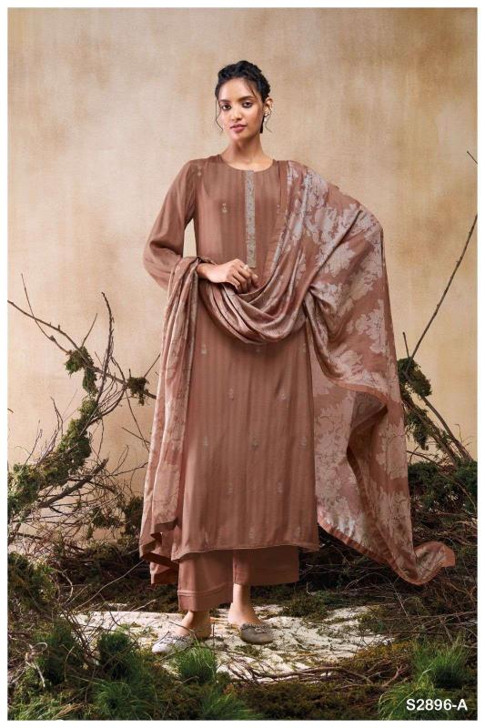 Ganga tereza 2896 printed cotton dress material wholesalers in mumbai