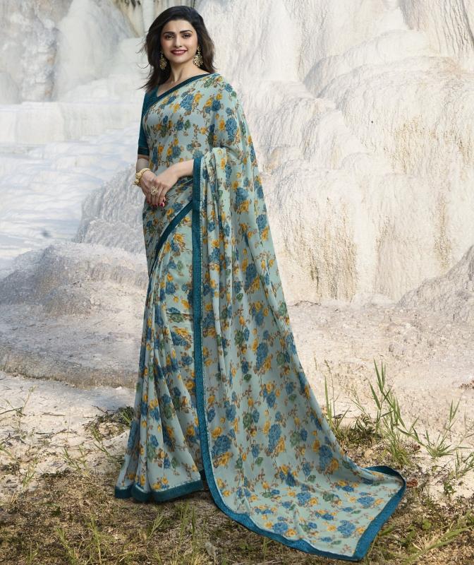 GC georgette printed wholesale saree shop near me