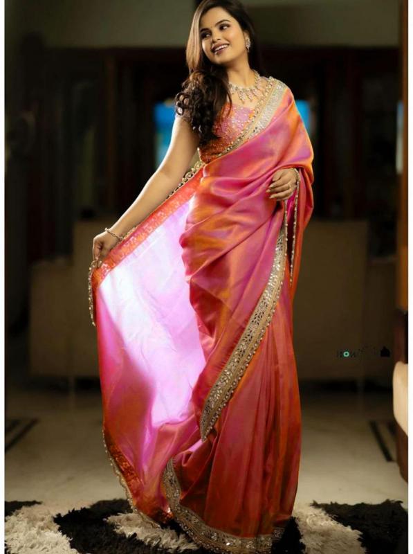 GC twill tissue famous saree market in surat 