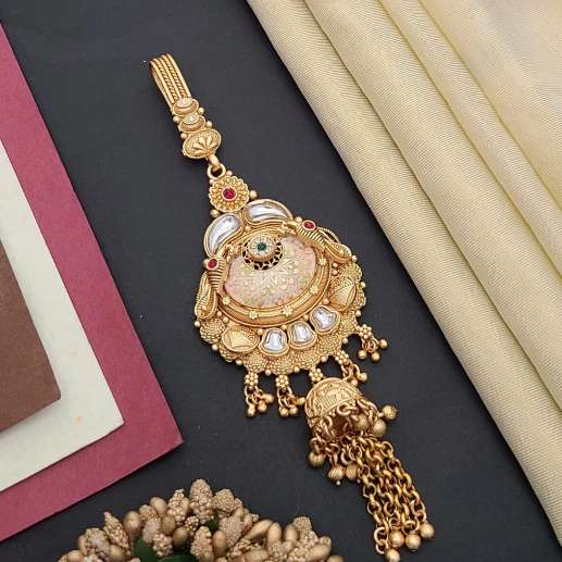 Gold Juda Q1021 Handmade imitation jewellery Hyderabad