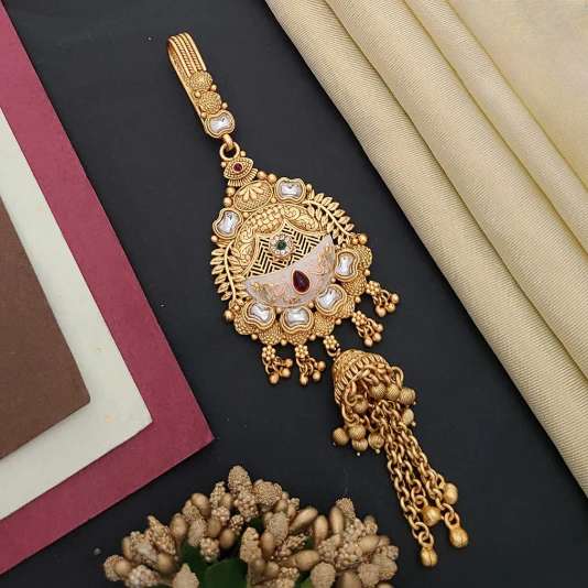 Gold Juda Q1021 South Indian imitation jewellery Hyderabad