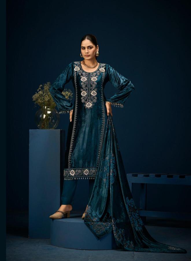 Ibiza oudh velvet buy wholesale dress materials online india