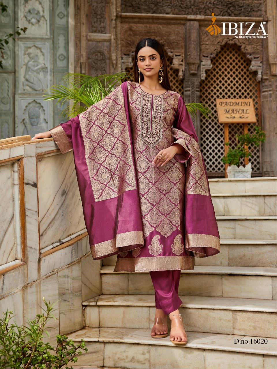 Ibiza sakhi vol 13 silk dress material wholesale market