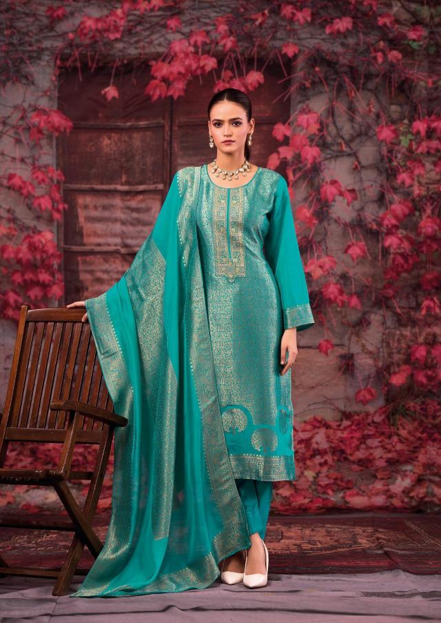Ibiza sakhi vol 14 silk dress material wholesale with price