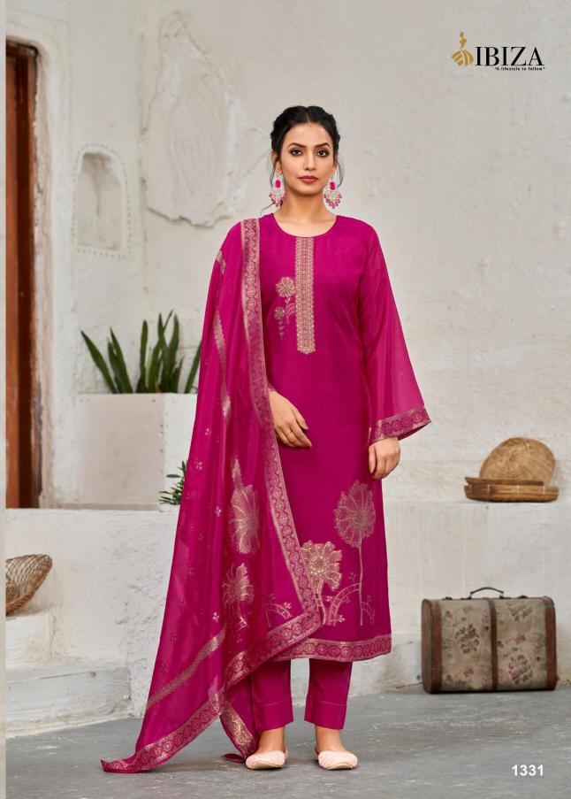 Ibiza vivanta silk wholesale dress material in ahmedabad