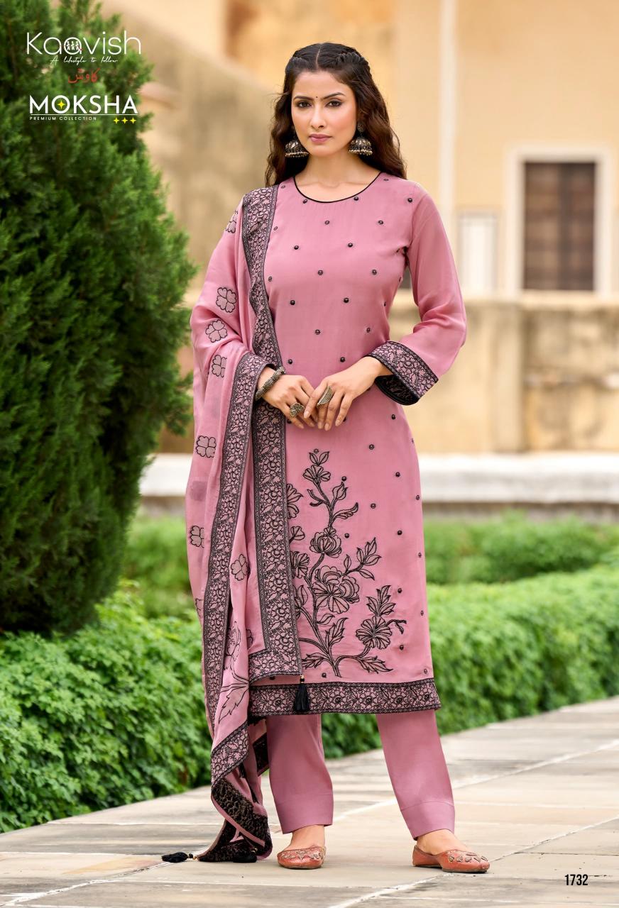 Kaavish moksha non catalogue dress material wholesale