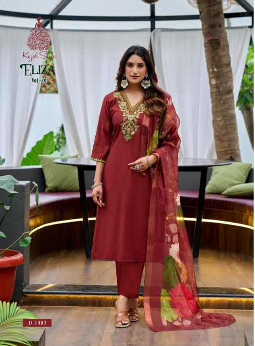 Kajal style eliza vol 1 wholesale market in jaipur for kurtis