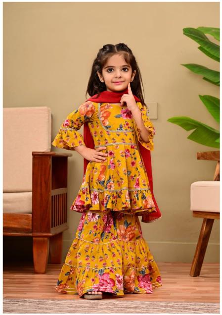 Karma kids 11 girls wear 3 pcs bb kurtis wholesale