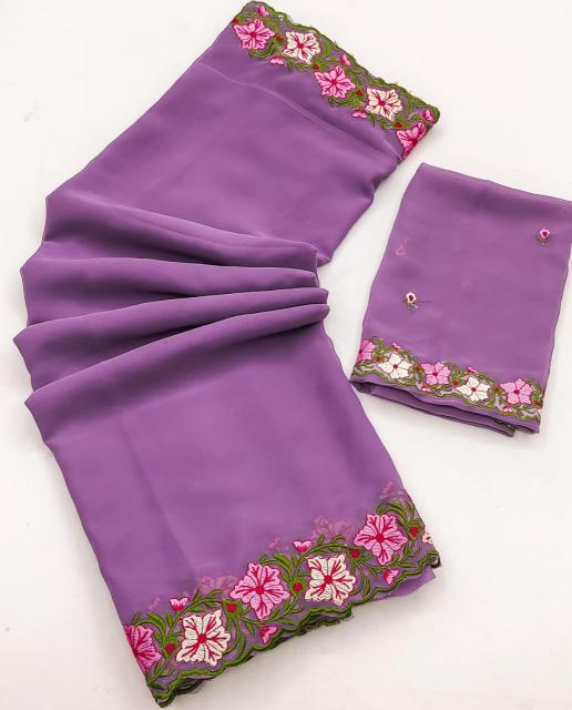 Karma saanvi beautiful pastel range sarees wholesellers