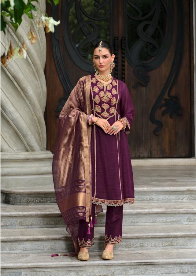Lily & lali karwa anarkali 2025 kurti 3 pcs wholesale online