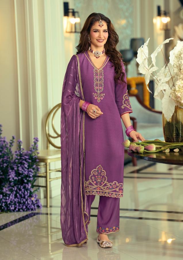 Lily & lali rang raag 3 pcs bandra kurti wholesale market 